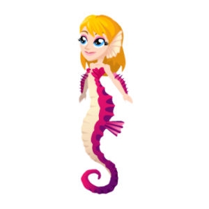 Kala the Seahorse Mermaid